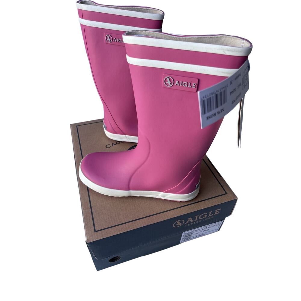 Aigle Lilly Pop New Rose Kids Size 13